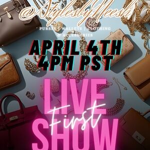 My Very First Live Posh Show! Stylish Finds and Unique Items to Purchase.